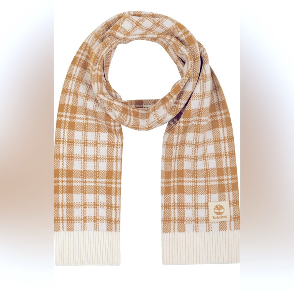 Timberland Buffalo Plaid Scarf NWT